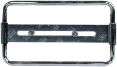 Houderplaat BSF liggend chroom