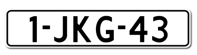 Kentekenplaat 27.24