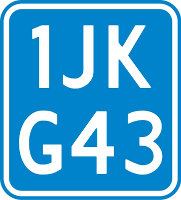 Kentekenplaat 31.1