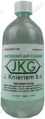 Kentekenplaat cleaner