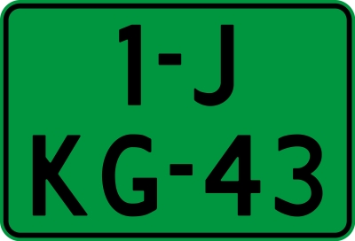 Kentekenplaat 27.13