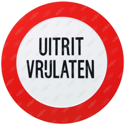 Uitrit vrijlaten 