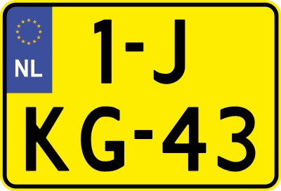 Kentekenplaat 27.10