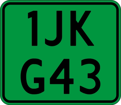 Kentekenplaat 30.6