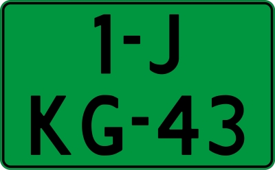 Kentekenplaat 27.12