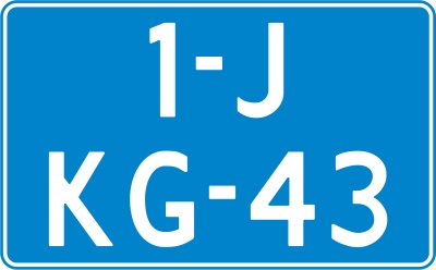 Kentekenplaat 27.31