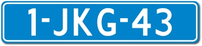 Kentekenplaat 27.30