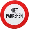 Niet parkeren 