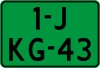 Kentekenplaat 27.13