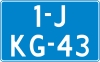 Kentekenplaat 27.31