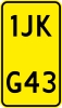 Kentekenplaat 30.1