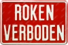 Roken verboden (vierkant)